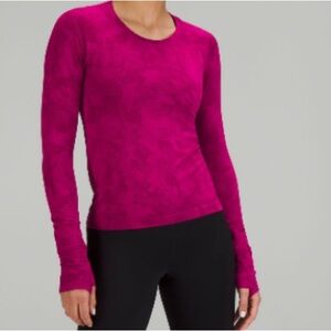 Lululemon Swiftly Tech Long Sleeve shirt size 4.